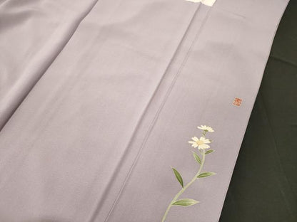 平和屋着物■豪華色留袖 作家物 草花文 暈し染め 正絹 逸品 CABF5771oy