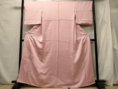 平和屋着物■中国三大刺繍 相良刺繍 色留訪問着 絞り 青海波文 正絹 逸品 CABF5775oy
