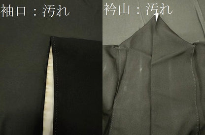 平和屋着物■豪華黒留袖 駒刺繍 人物雪輪花松文 金銀彩 正絹 逸品 CABF5795oy