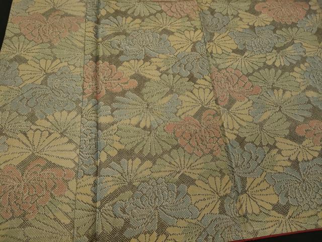 平和屋着物■上質な紬 乱菊 正絹 逸品 未使用 CABF5801oy