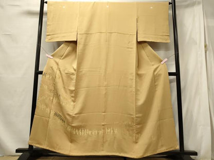 平和屋着物■豪華色留袖　人物文　寿光織　金糸　鈴乃屋扱い　正絹　逸品　CABF5822oy