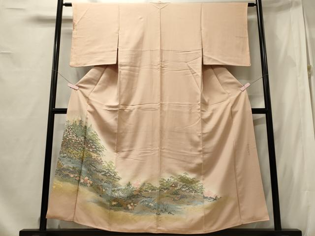 平和屋着物■豪華色留袖 修学院離宮 寿光織 暈し染め 金糸 正絹 逸品 CABF5823oy