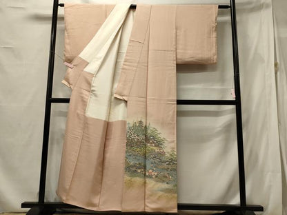 平和屋着物■豪華色留袖 修学院離宮 寿光織 暈し染め 金糸 正絹 逸品 CABF5823oy