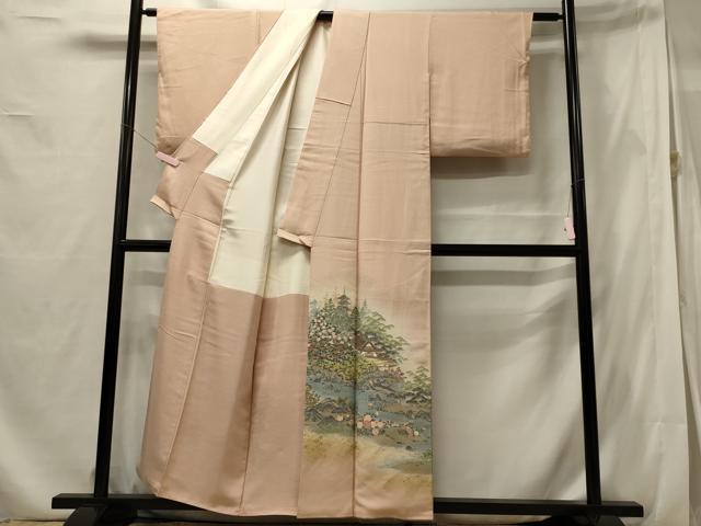 平和屋着物■豪華色留袖 修学院離宮 寿光織 暈し染め 金糸 正絹 逸品 CABF5823oy