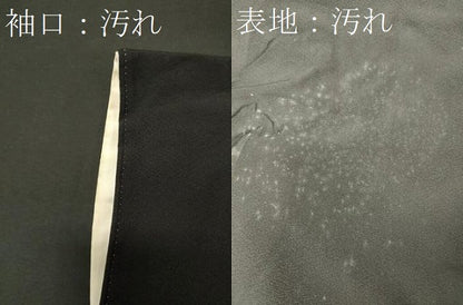 平和屋着物■豪華黒留袖　作家物　孔雀文　暈し染め　金銀彩　正絹　逸品　CABF5837oy