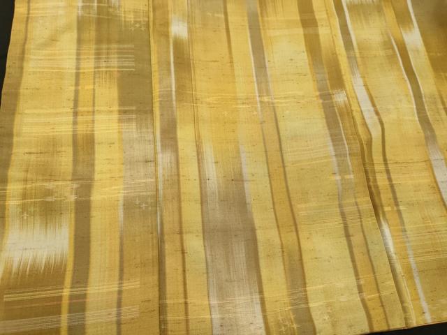 平和屋着物■上質な紬 間道 正絹 逸品 未使用 CABF5856oy