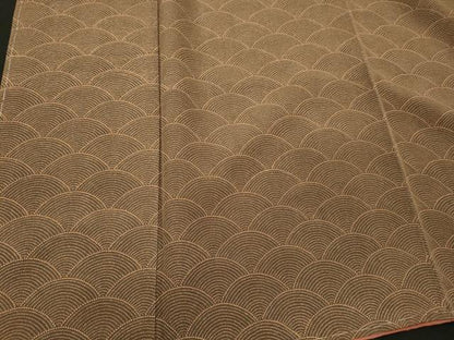 平和屋着物■上質な小紋 青海波 正絹 逸品 未使用 CABF5860oy