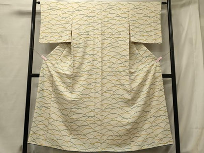平和屋着物■上質な小紋 芝文 正絹 逸品 CABF5953oy