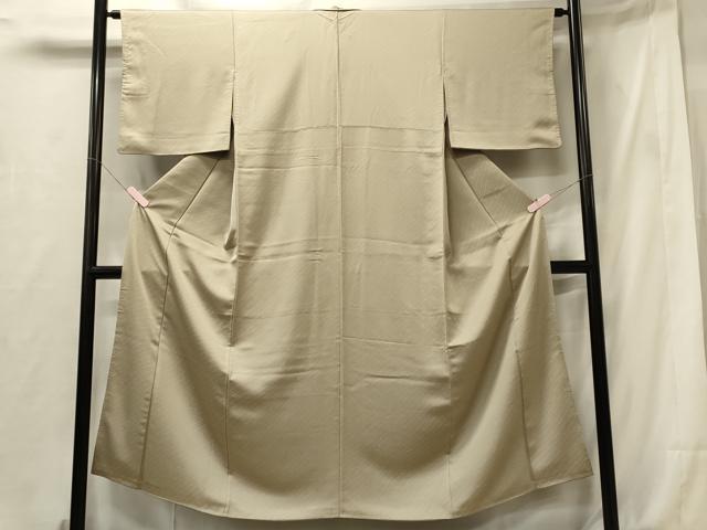 平和屋着物■上質な小紋 斜線文 正絹 逸品 CABF5964oy