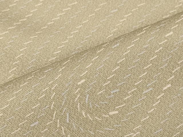 平和屋着物■上質な小紋 斜線文 正絹 逸品 CABF5964oy