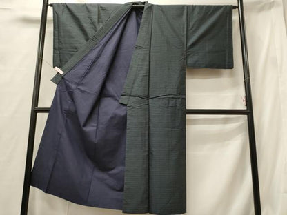 平和屋着物■男性　本場大島紬　横段文　正絹　逸品　CABF5972oy