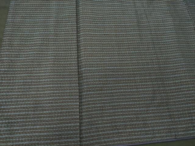 平和屋着物■男性　本場大島紬　横段文　正絹　逸品　CABF5972oy