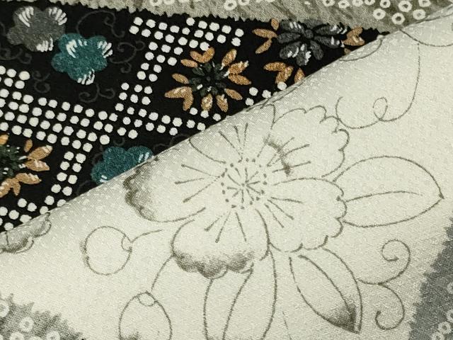 平和屋着物■小紋 辻が花 洗える着物 CABF5975oy