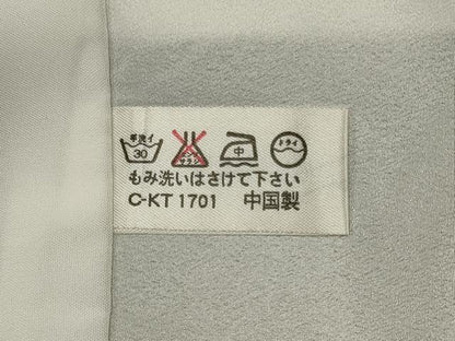 平和屋着物■小紋　草花間道　洗える着物　未使用　CABF5976oy