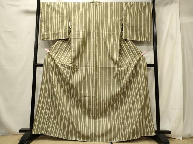 平和屋着物□小紋 間道 洗える着物 未使用 CABF5991oy