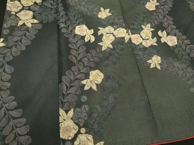 平和屋着物■小紋　辻が花　洗える着物　CABF5992oy