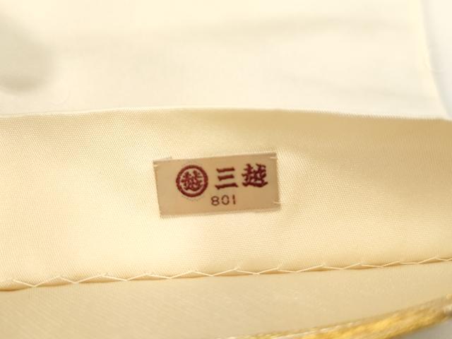 平和屋着物◎六通柄袋帯　松　金銀糸　三越扱い　正絹　逸品　CABF6009dy