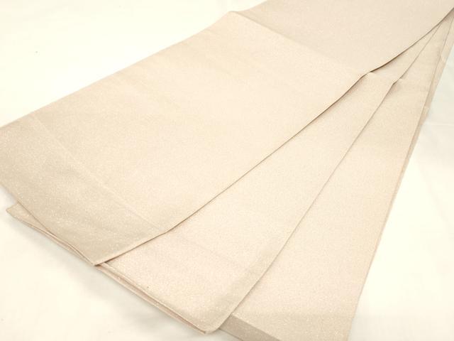 平和屋着物◎綴れ　全通柄袋帯　銀通し地　正絹　逸品　CABF6012dy
