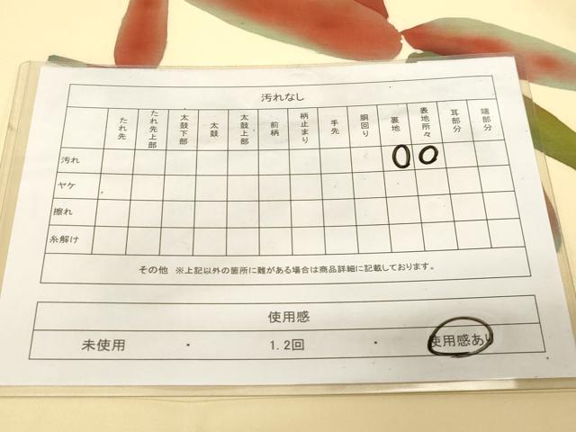 平和屋着物◎九寸名古屋帯　手描き　草木文　正絹　逸品　CABF6019dy
