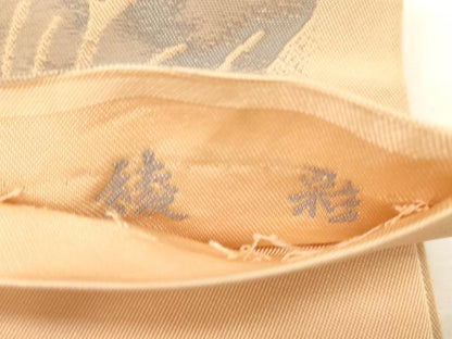 平和屋着物◎全通柄　本袋帯　綾彩　正絹　逸品　CABF6028dy
