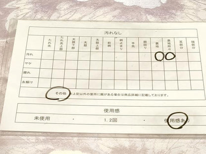 平和屋着物◎西陣　六通柄袋帯　草花文　銀糸　正絹　逸品　CABF6042dy