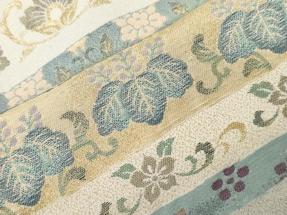 平和屋着物■豪華色留袖 寿光織 吉祥華紋錦図 暈し染め 金糸 ロング丈 正絹 逸品 CABF6140dy