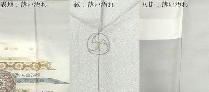 平和屋着物■豪華色留袖 寿光織 吉祥華紋錦図 暈し染め 金糸 ロング丈 正絹 逸品 CABF6140dy