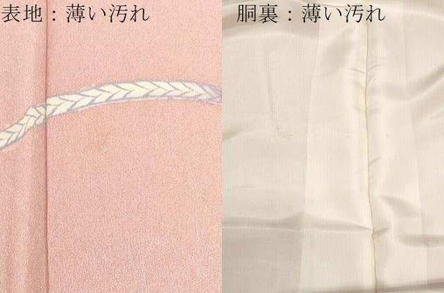 平和屋着物■豪華色留袖　風景文　金彩　正絹　逸品　CABF6143dy