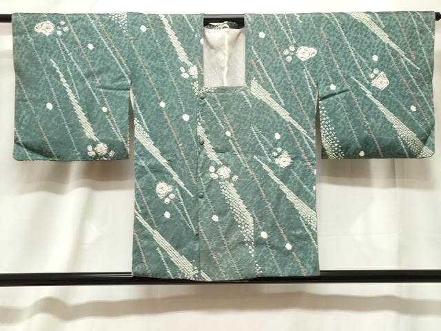 平和屋着物＃道行コート　絞り　辻が花　さが美扱い　正絹　逸品　CABF6163dy