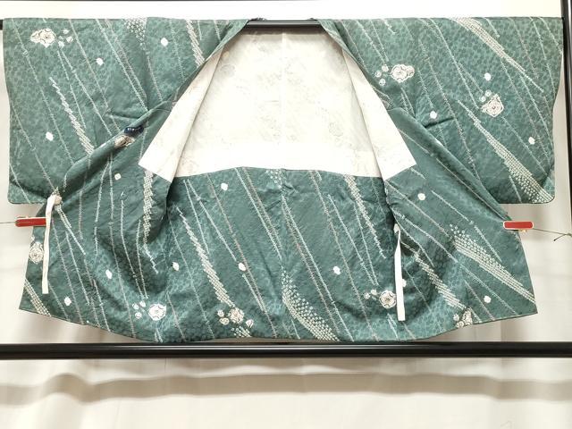 平和屋着物＃道行コート　絞り　辻が花　さが美扱い　正絹　逸品　CABF6163dy
