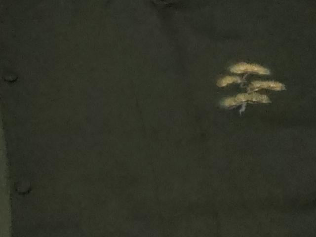 平和屋着物＃道行コート　鉾　吉祥文　黒地　金彩　正絹　逸品　CABF6169dy