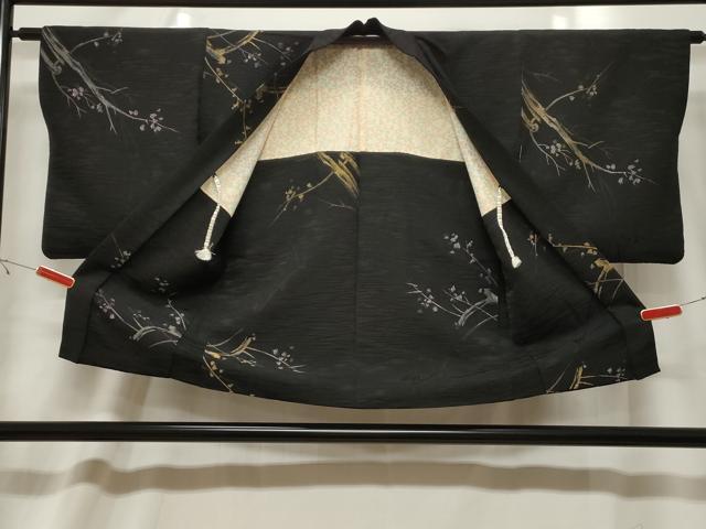 平和屋着物＃羽織　寿光織　立波文　黒地　金銀糸　正絹　逸品　CABE5304in 寿光織 女性着物 | 通販・人気ランキング - 価格.com