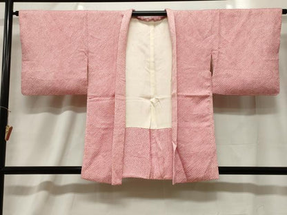 平和屋着物＃羽織　総絞り　正絹　逸品　CABF6193dy