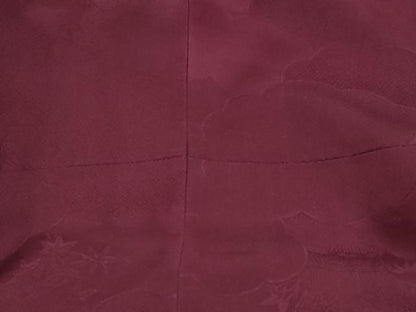 平和屋着物＃道行コート　鉢梅　正絹　逸品　CABF6210dy