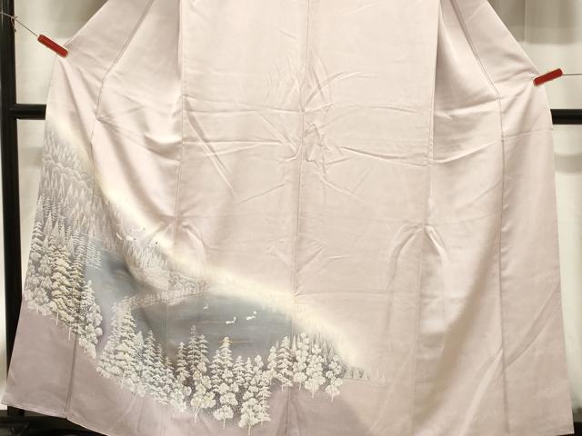平和屋着物■訪問着 風景文 暈し染め 金銀彩 近鉄扱い 正絹 逸品 CABF6215dy