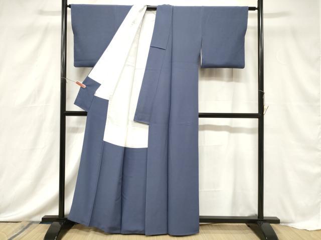 平和屋着物■上質な色無地 褐色色 そごう扱い 正絹 逸品 CABF6234dy