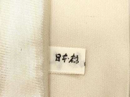 平和屋着物●田中工芸織物 祥園謹製　六通柄袋帯　唐織　立波文　金銀糸　正絹　逸品　CABF6301dy