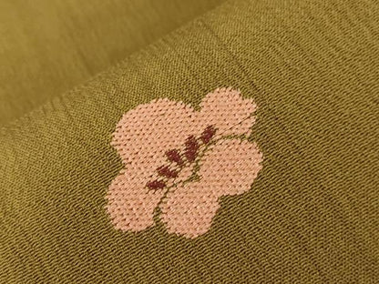 平和屋着物●六通柄袋帯　成り物　正絹　逸品　CABF6309dy