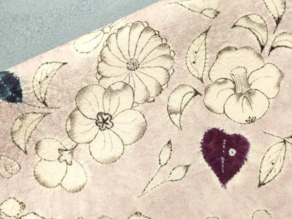 平和屋着物●九寸名古屋帯　辻が花　手描き　絞り　正絹　逸品　CABF6315dy