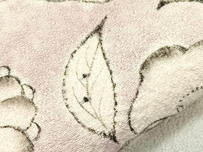 平和屋着物●九寸名古屋帯　辻が花　手描き　絞り　正絹　逸品　CABF6315dy