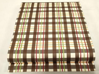平和屋着物●九寸開き名古屋帯　格子柄　正絹　逸品　CABF6321dy