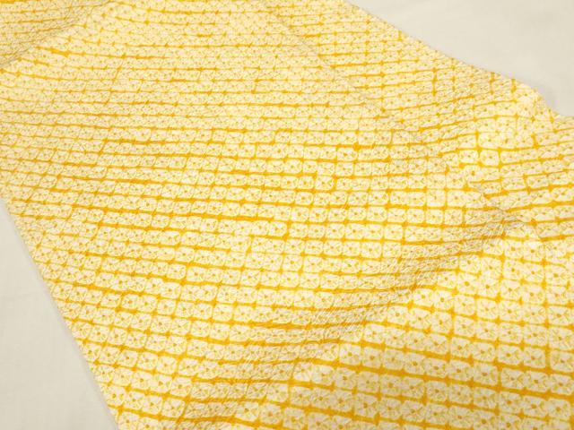 平和屋着物●全通柄九寸名古屋帯　絞り　正絹　逸品　未使用　CABF6343dy