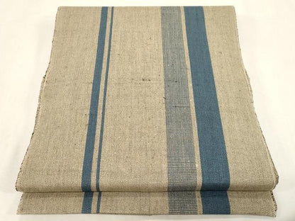 平和屋着物●八寸名古屋帯　紬地　間道　正絹　逸品　CABF6357dy