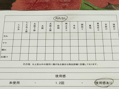 平和屋着物◎六通柄袋帯　草花文　金銀糸　正絹　逸品　CABF6416ou