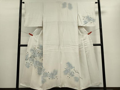 平和屋着物■訪問着 刺繍 枝梅文 正絹 逸品 CABF6441ou