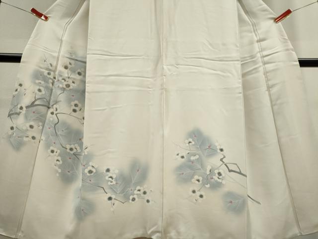 平和屋着物■訪問着 刺繍 枝梅文 正絹 逸品 CABF6441ou