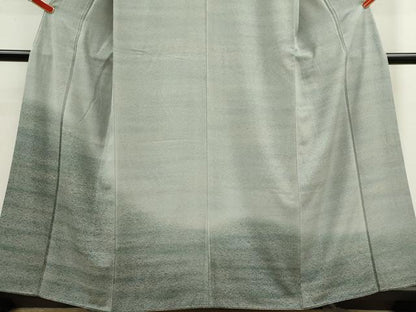 平和屋着物■訪問着 霞文 暈し染め 正絹 逸品 CABF6447ou