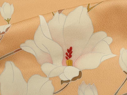 平和屋着物■訪問着 刺繍 枝花文 正絹 逸品 CABF6454ou