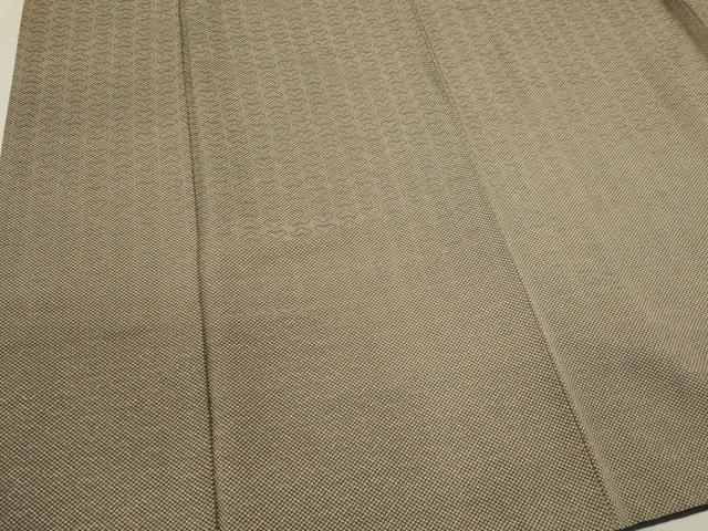 平和屋着物■江戸小紋 花菱文 正絹 逸品 CABF6461ou