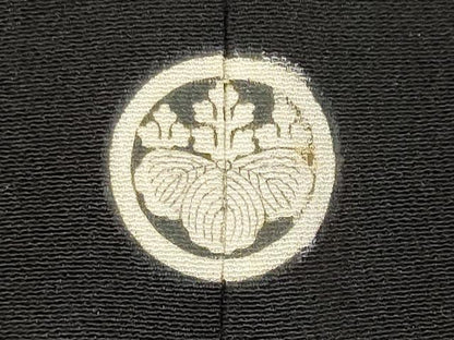 平和屋着物■豪華黒留袖 刺繍 鳳凰立波文 金彩 正絹 逸品 CABF6468ou